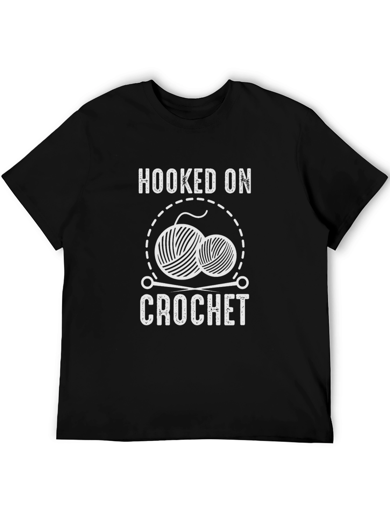 Hooked on Crochet T-Shirt - Yarn Lover Tee