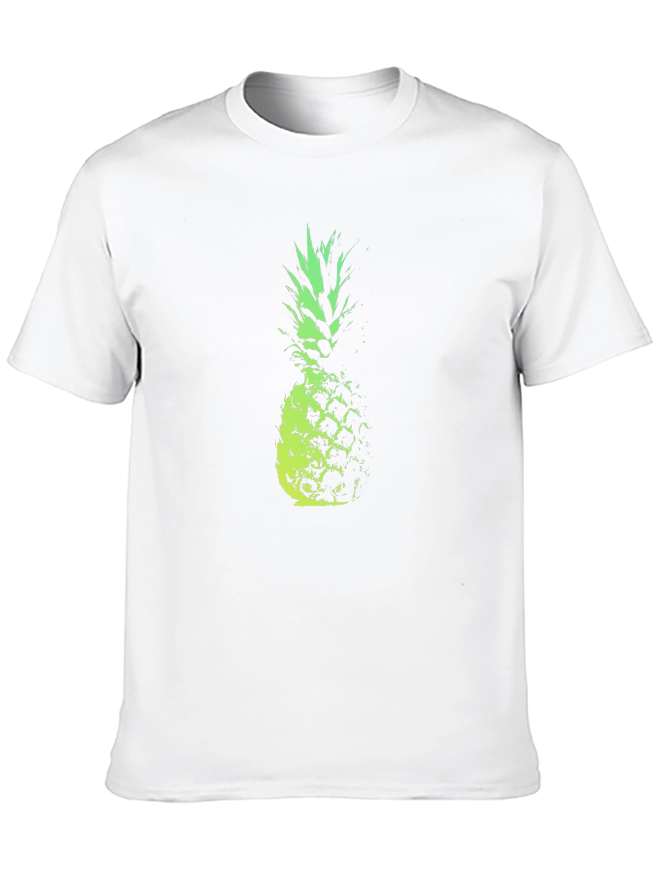 Pineapple Graphic Tee - Modern Fruit Design