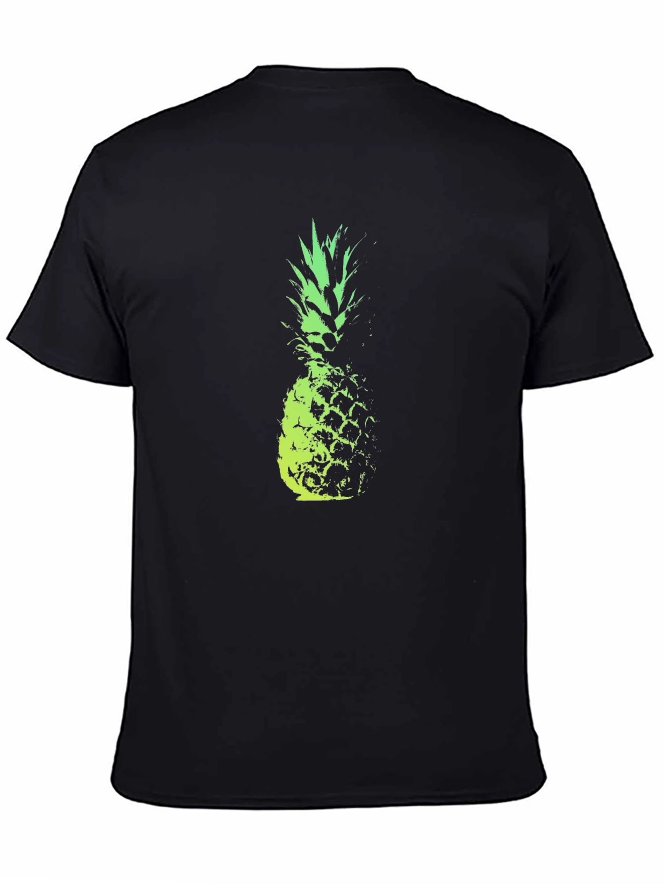 Pineapple Graphic Tee - Modern Fruit Design