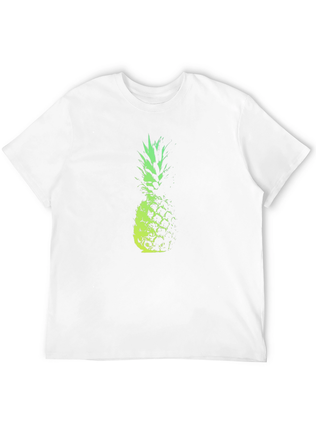 Pineapple Graphic Tee - Modern Fruit Design