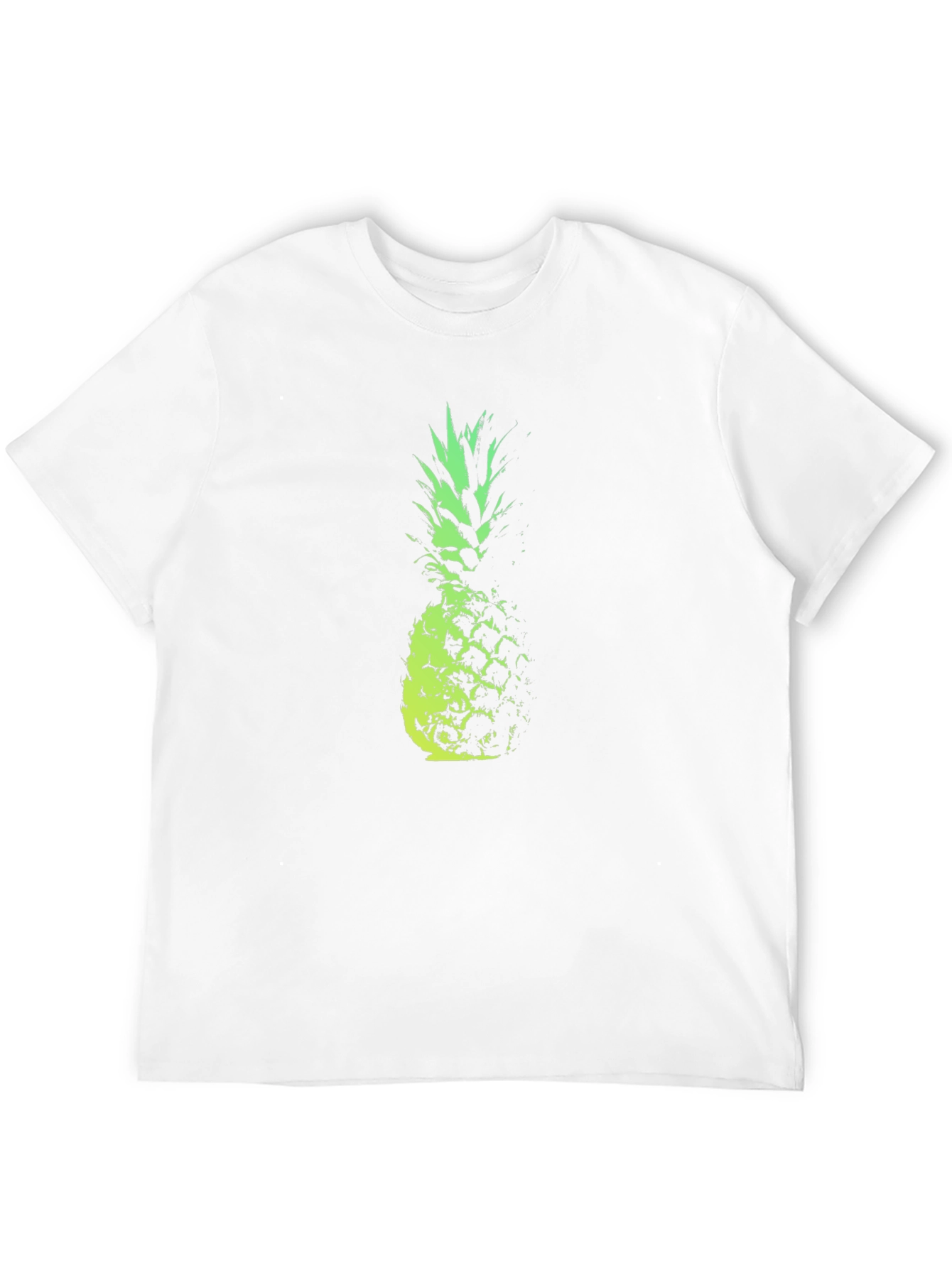 Pineapple Graphic Tee - Modern Fruit Design