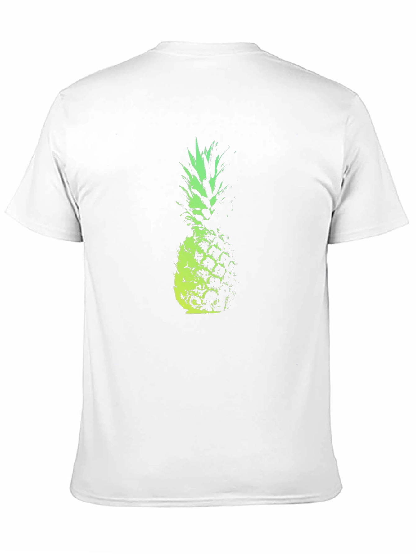 Pineapple Graphic Tee - Modern Fruit Design