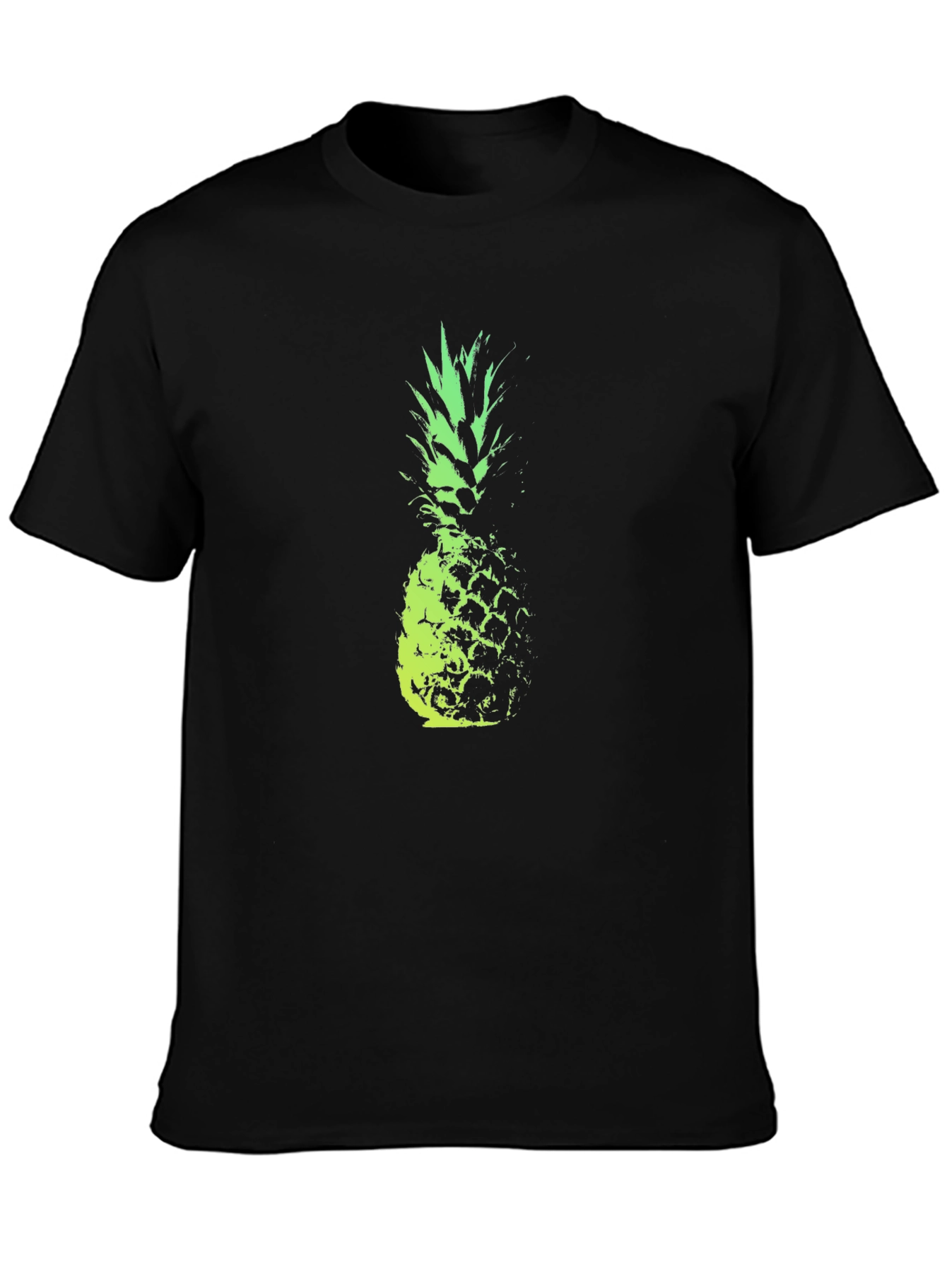 Pineapple Graphic Tee - Modern Fruit Design