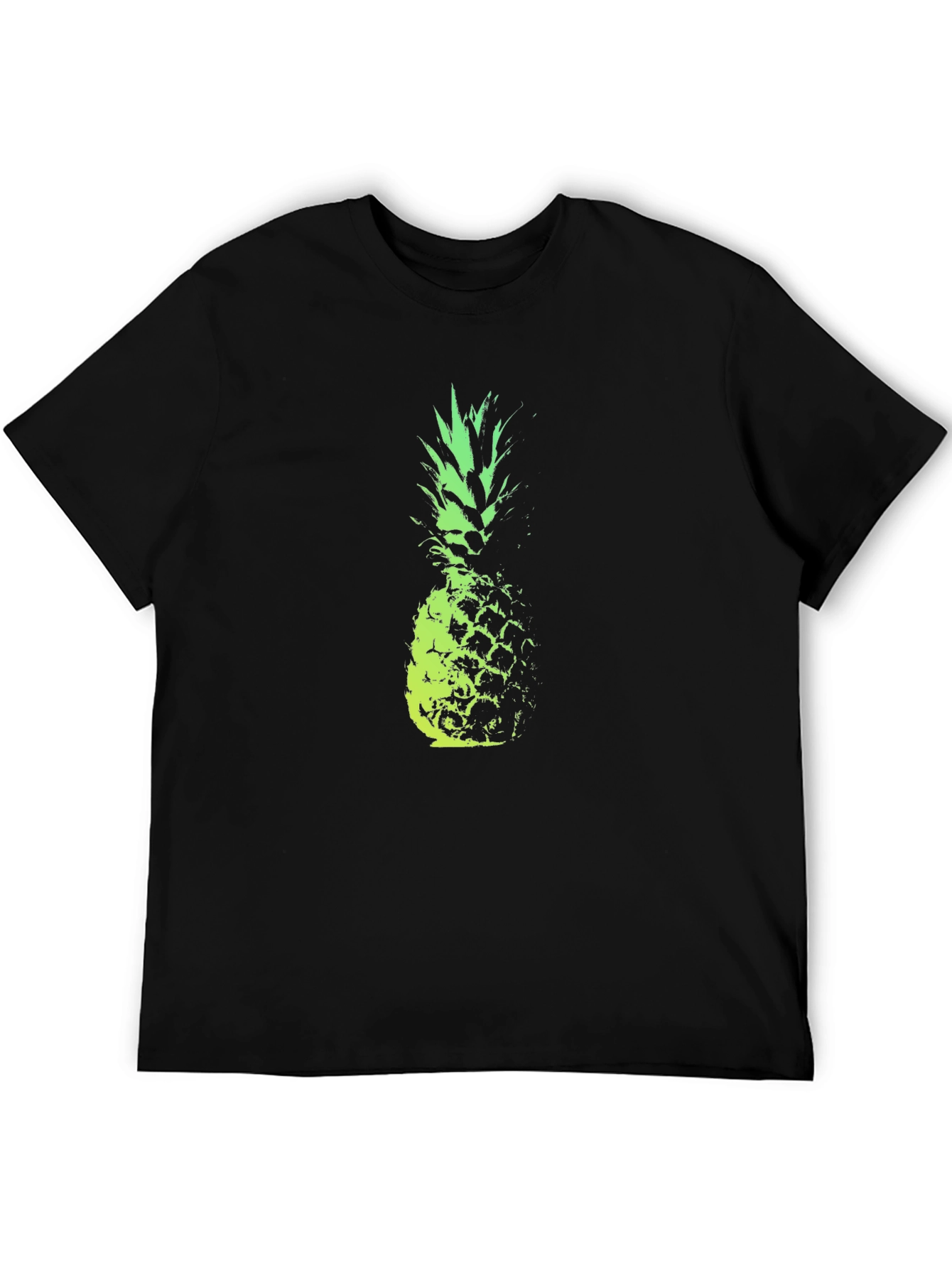 Pineapple Graphic Tee - Modern Fruit Design