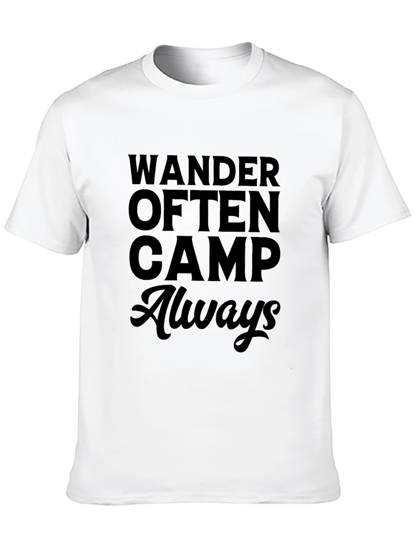 Wander Often Camp Always Graphic T-Shirt