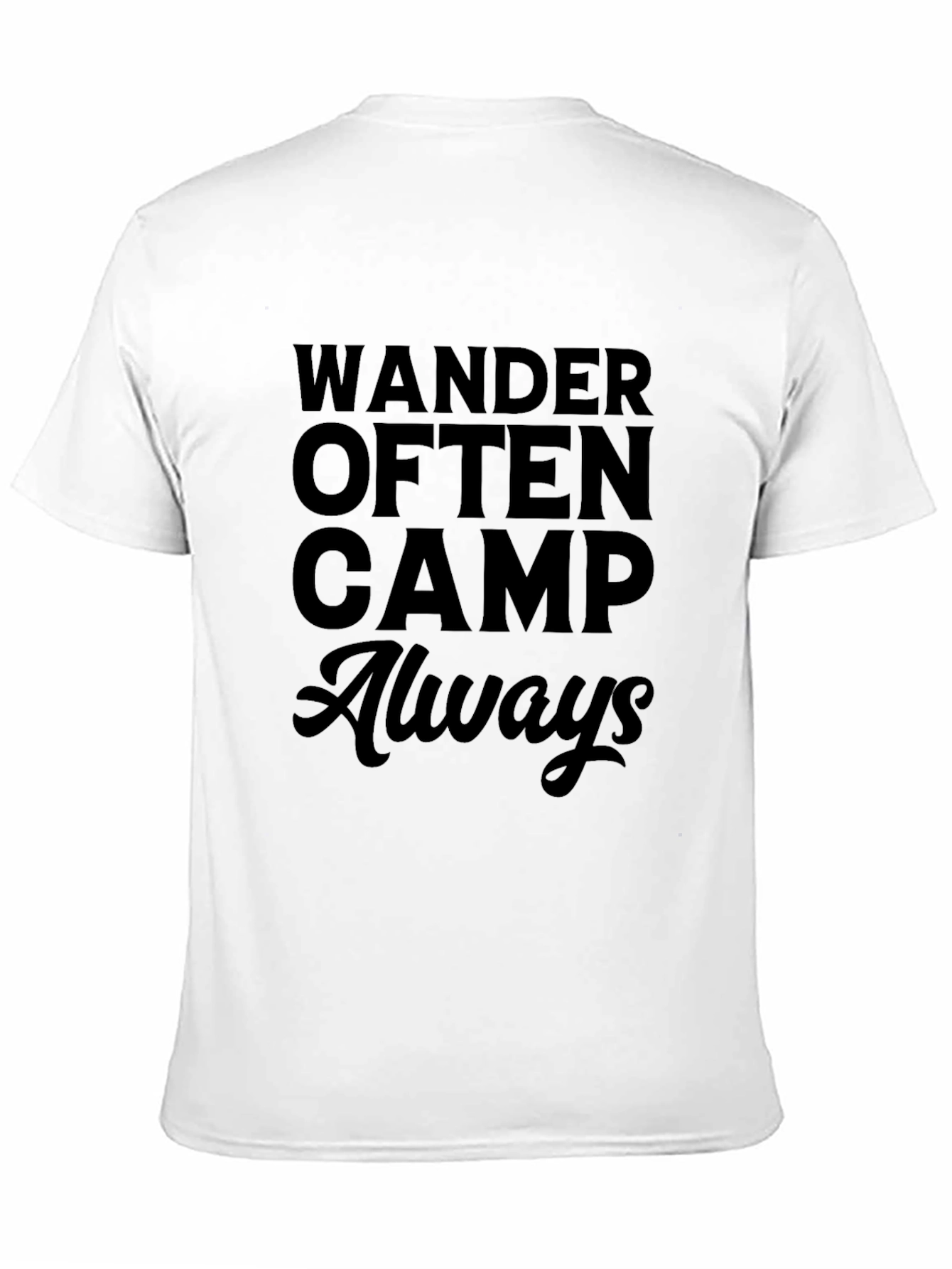 Wander Often Camp Always Graphic T-Shirt