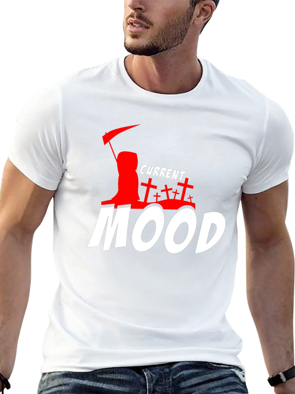 Current Mood Grim Reaper T-Shirt