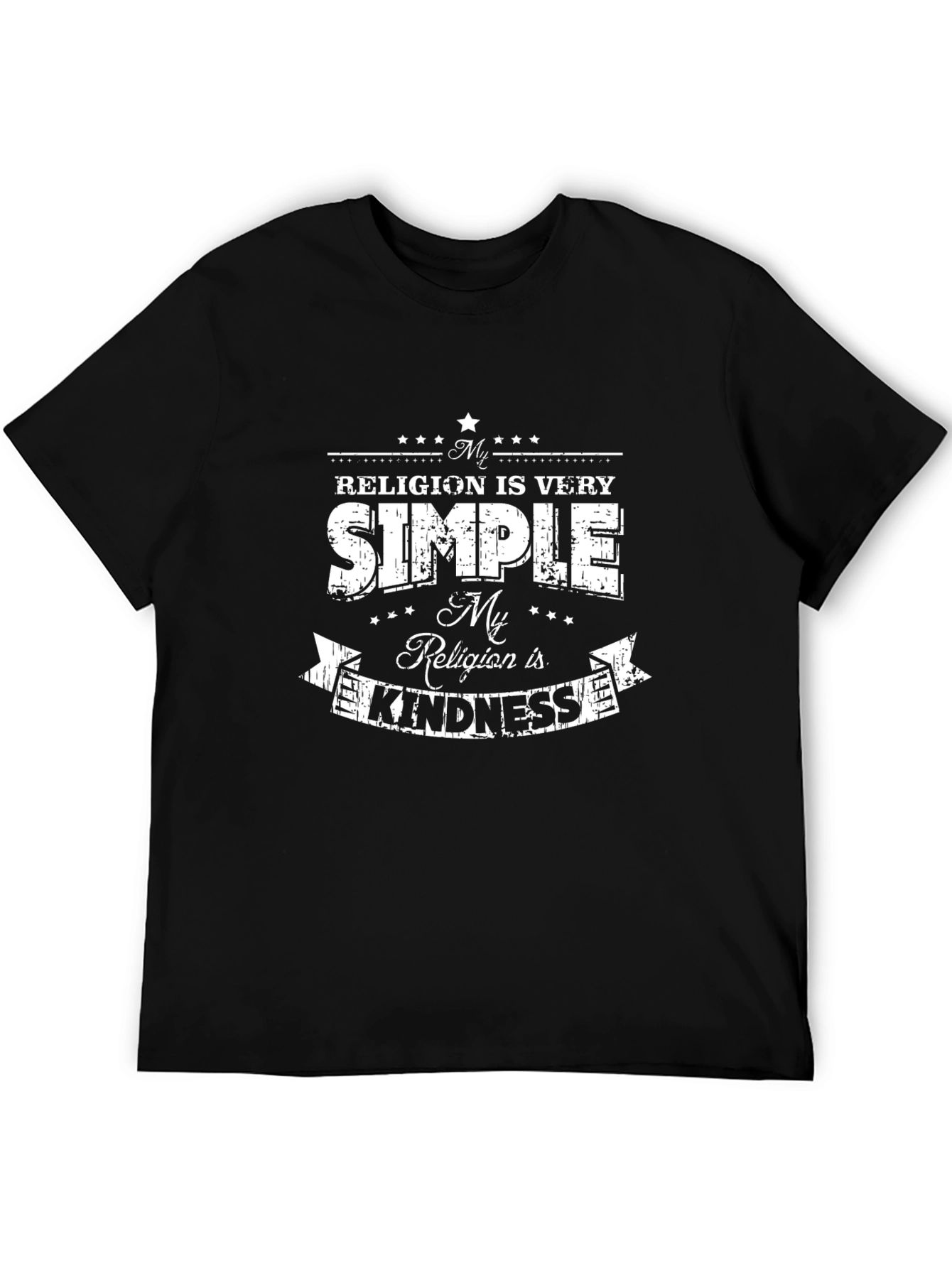 My Religion is Kindness Graphic T-Shirt