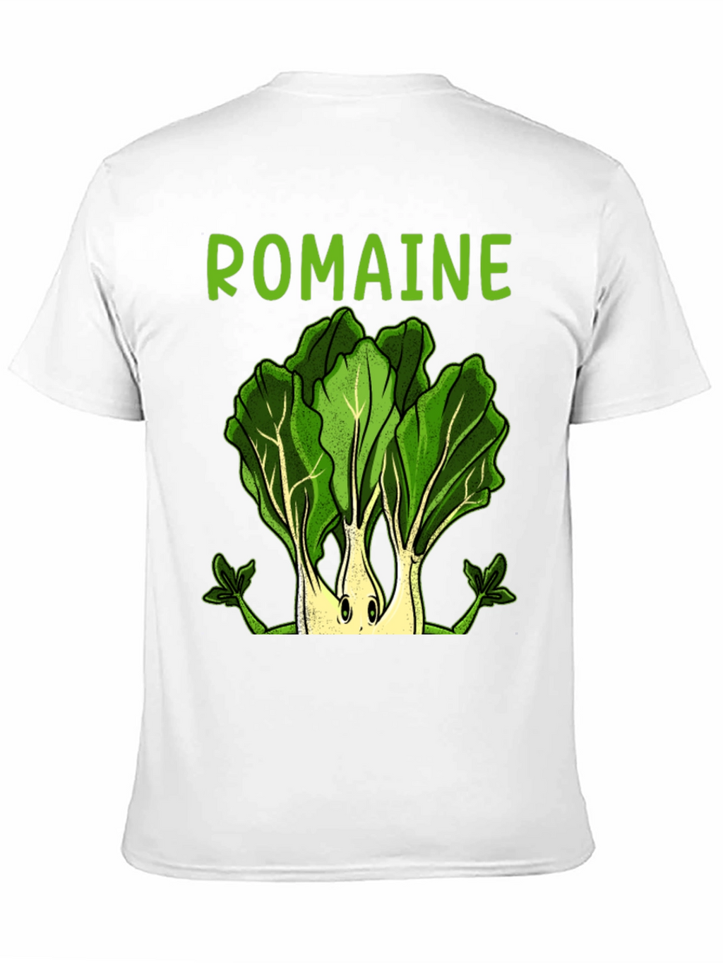 Romaine Lettuce Graphic T-Shirt - Cute Vegan Tee