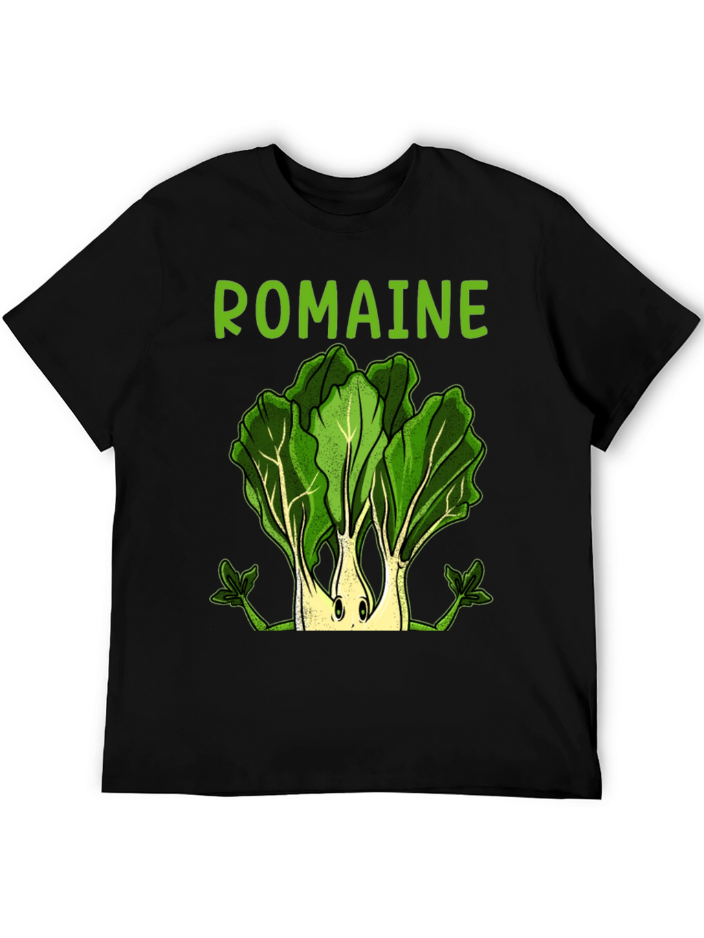 Romaine Lettuce Graphic T-Shirt - Cute Vegan Tee