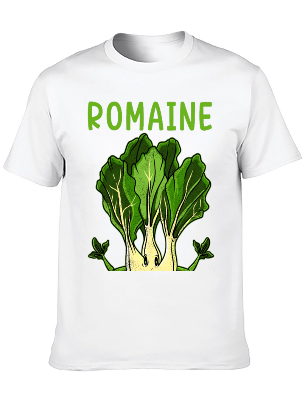 Romaine Lettuce Graphic T-Shirt - Cute Vegan Tee