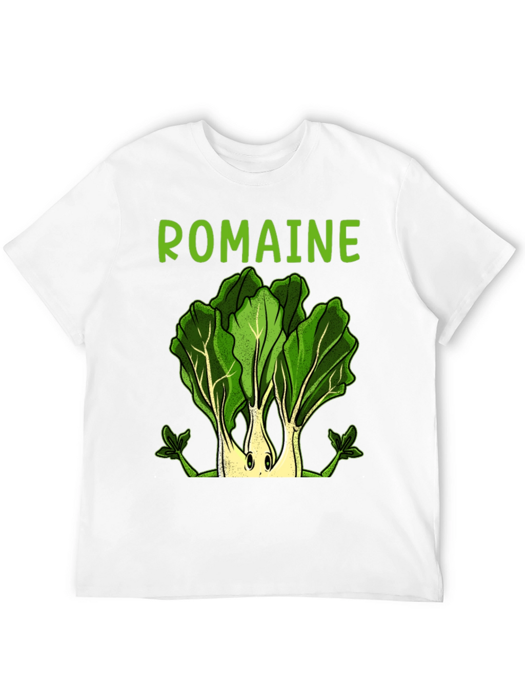 Romaine Lettuce Graphic T-Shirt - Cute Vegan Tee