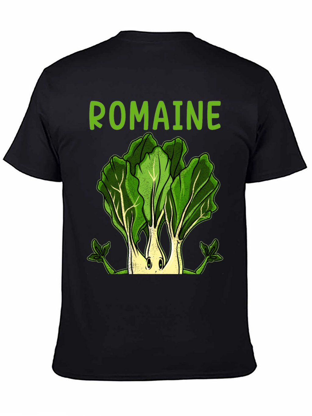 Romaine Lettuce Graphic T-Shirt - Cute Vegan Tee