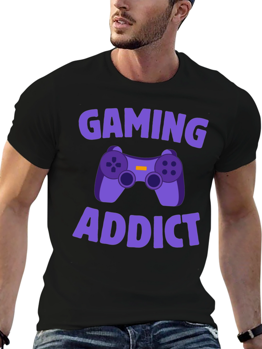 Gaming Addict Graphic T-Shirt