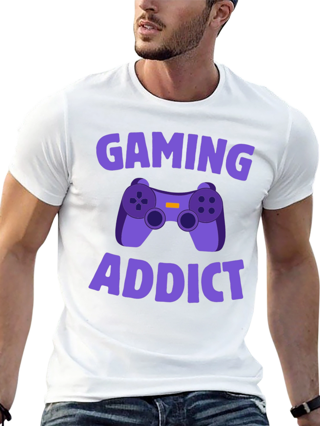 Gaming Addict Graphic T-Shirt