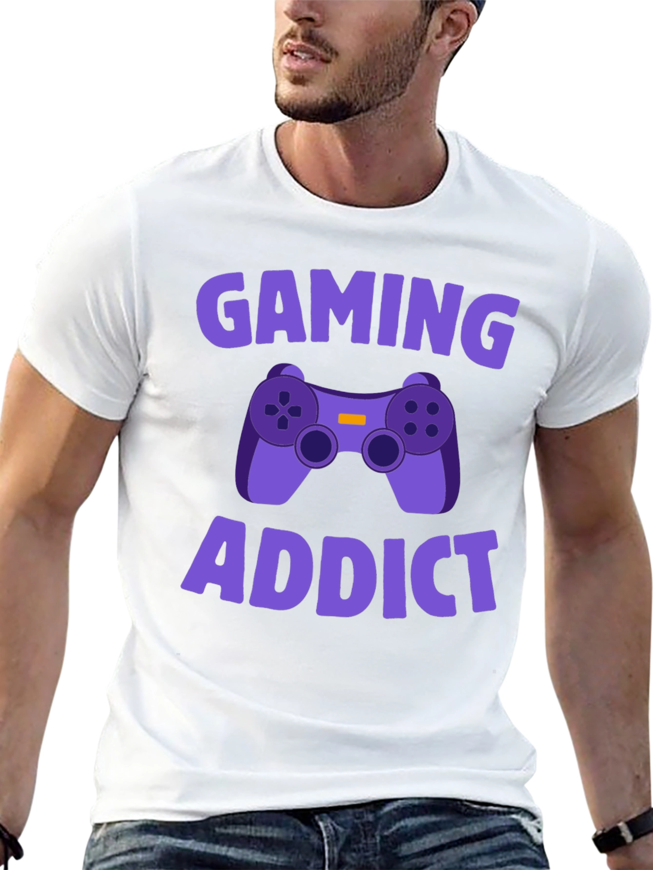 Gaming Addict Graphic T-Shirt