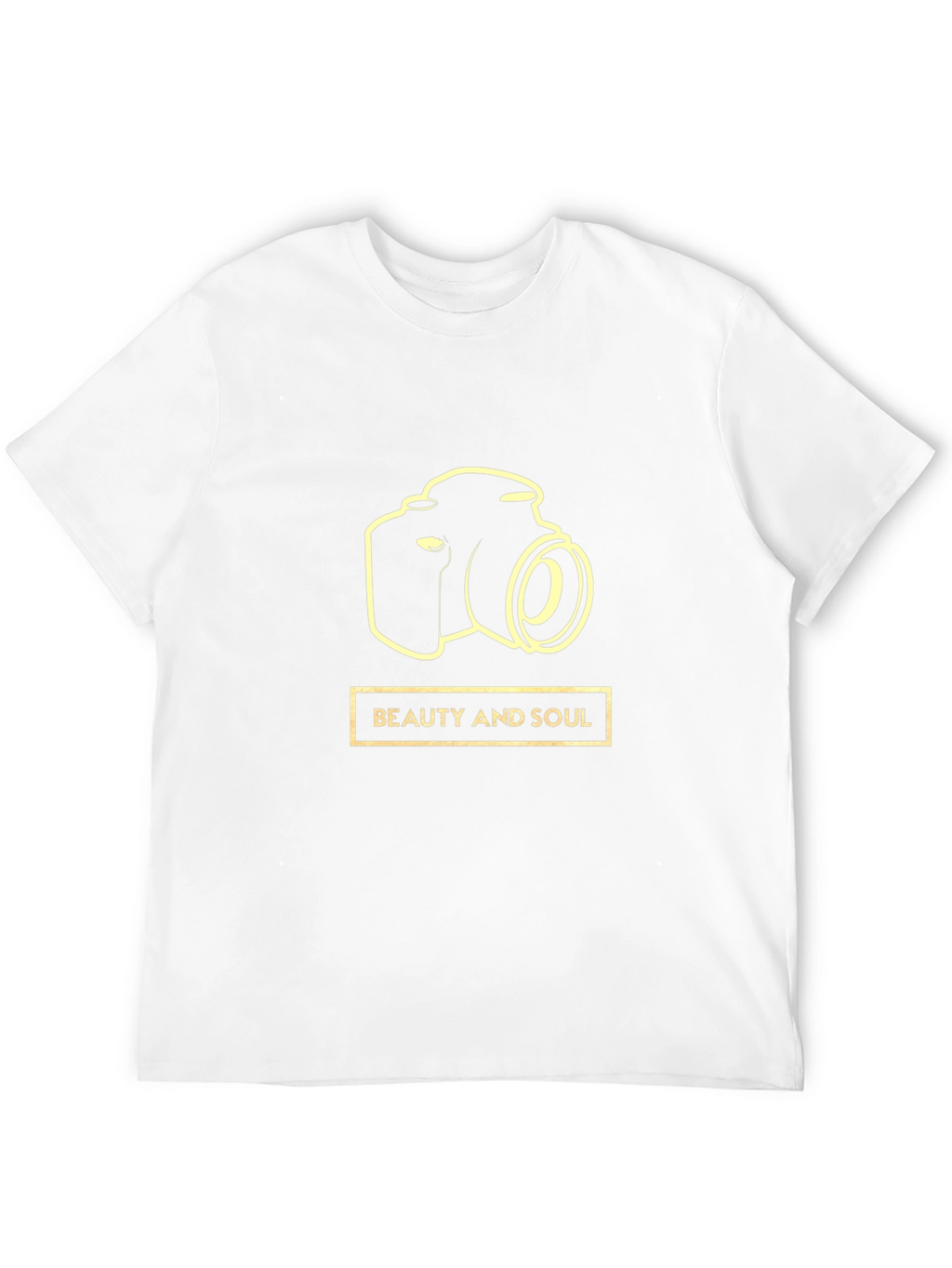 Beauty and Soul Camera Graphic T-Shirt