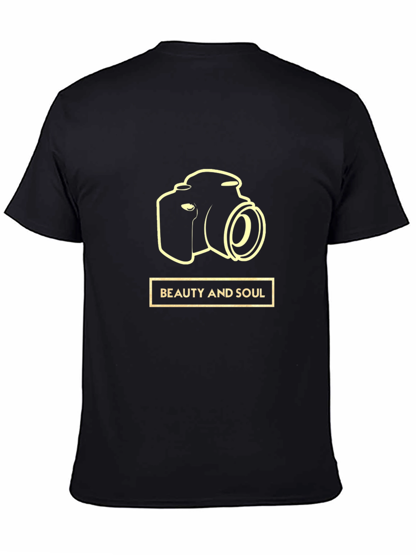 Beauty and Soul Camera Graphic T-Shirt