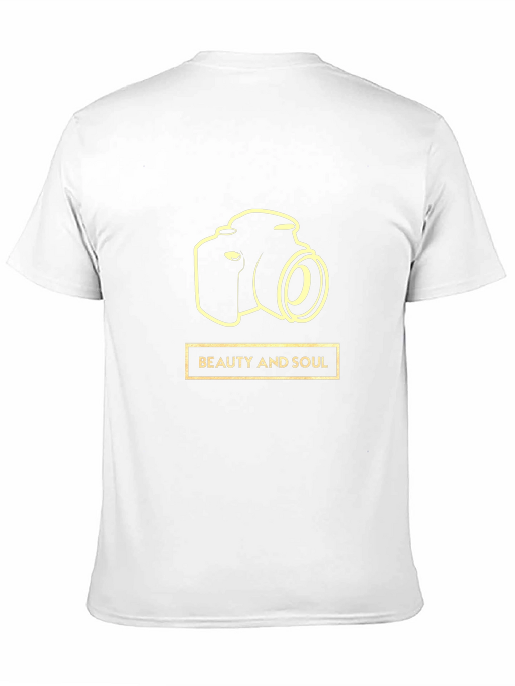 Beauty and Soul Camera Graphic T-Shirt