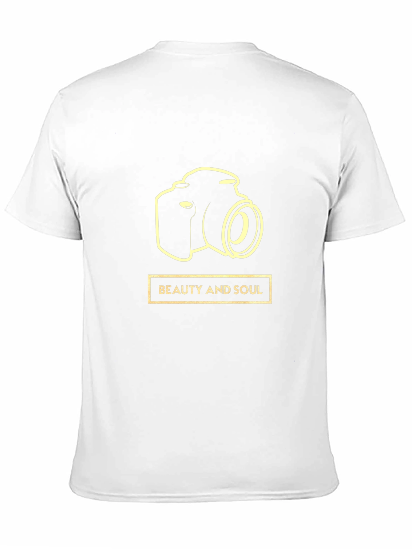 Beauty and Soul Camera Graphic T-Shirt