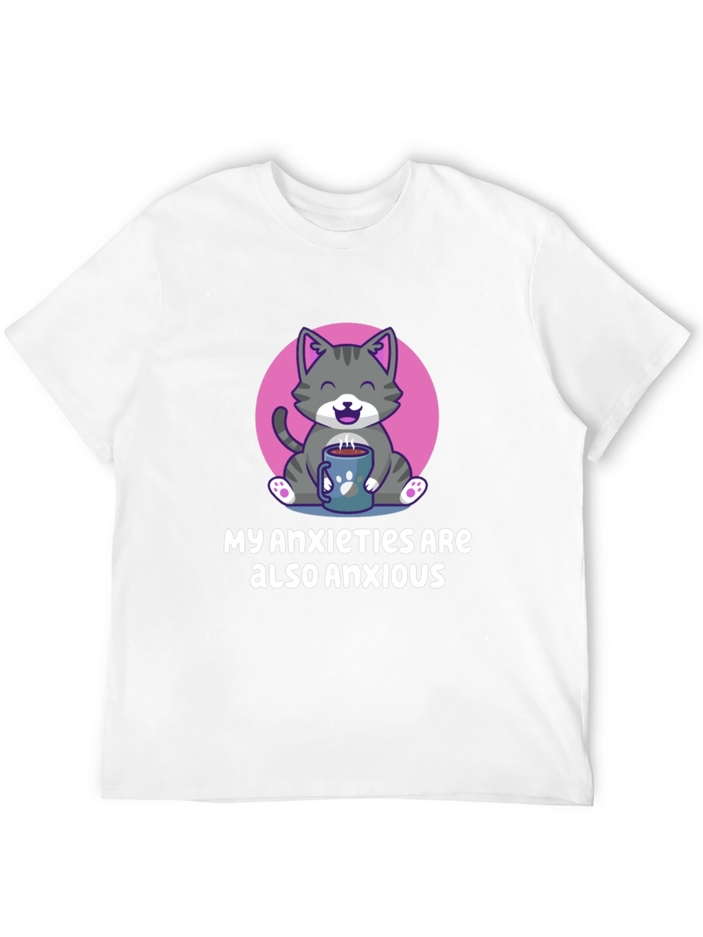 Anxious Cat T-Shirt
