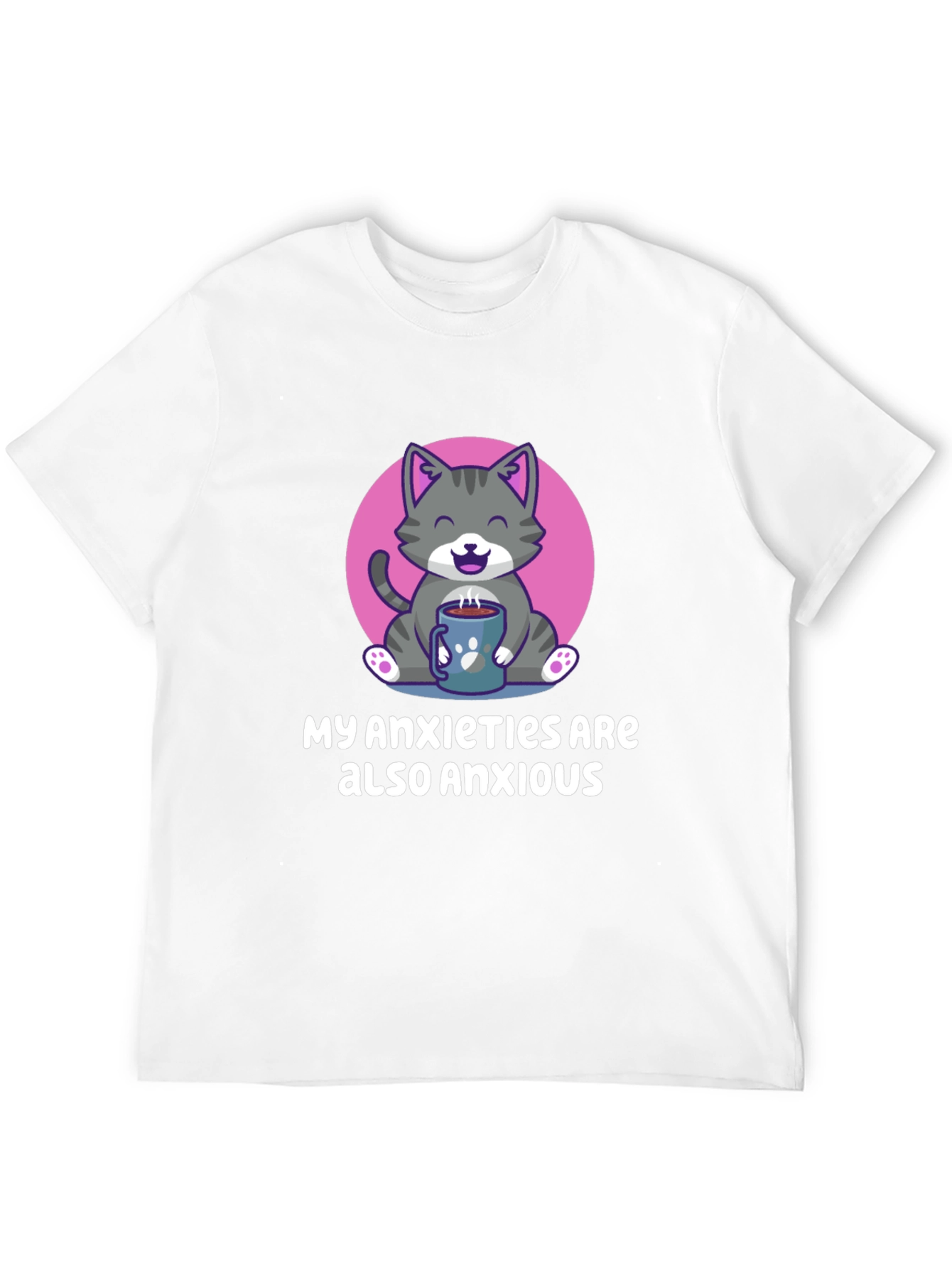 Anxious Cat T-Shirt