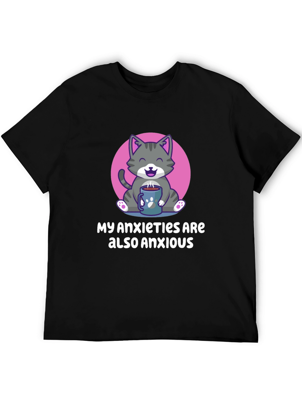 Anxious Cat T-Shirt