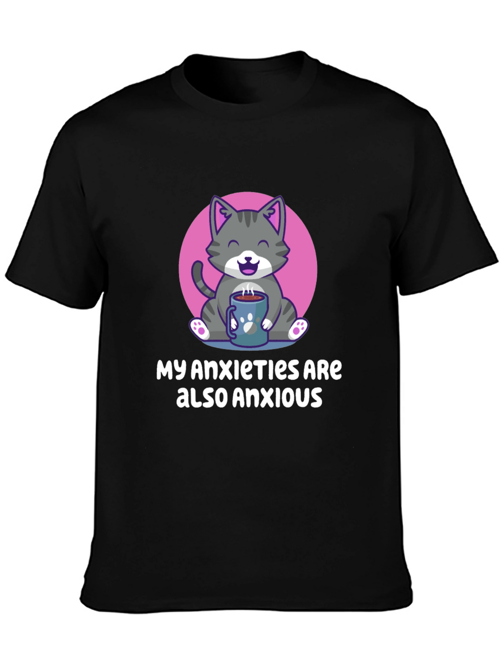 Anxious Cat T-Shirt