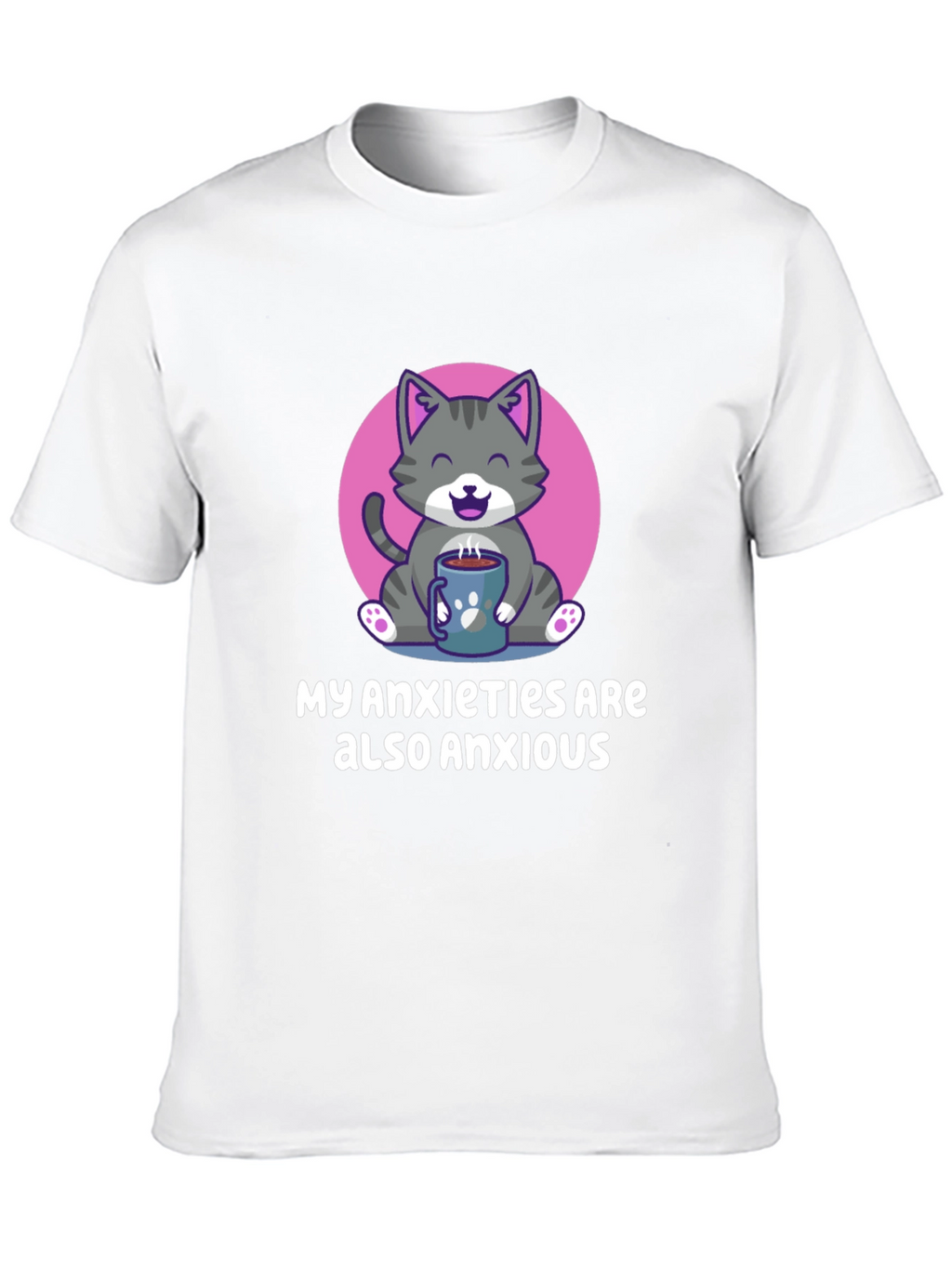 Anxious Cat T-Shirt