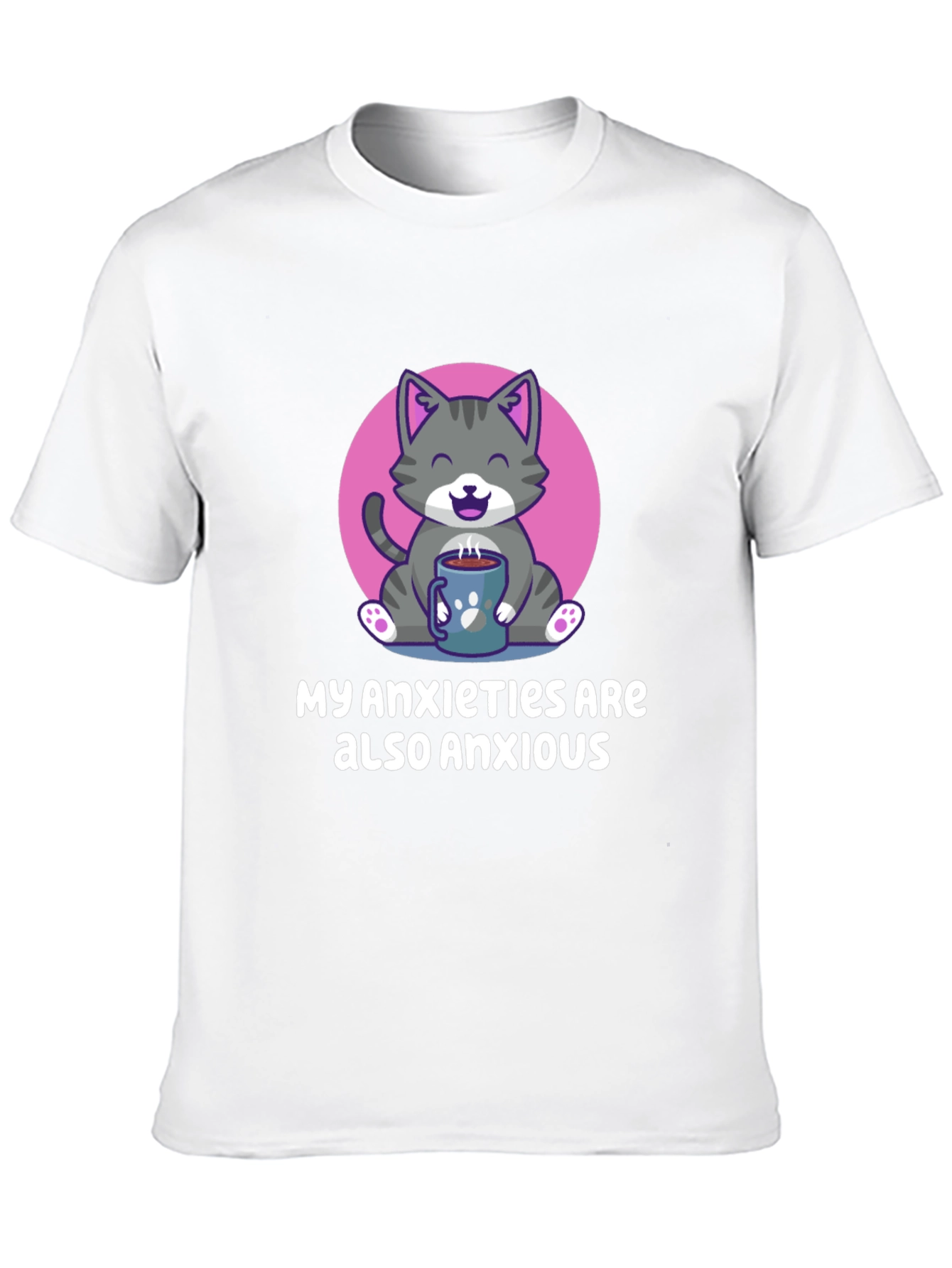 Anxious Cat T-Shirt