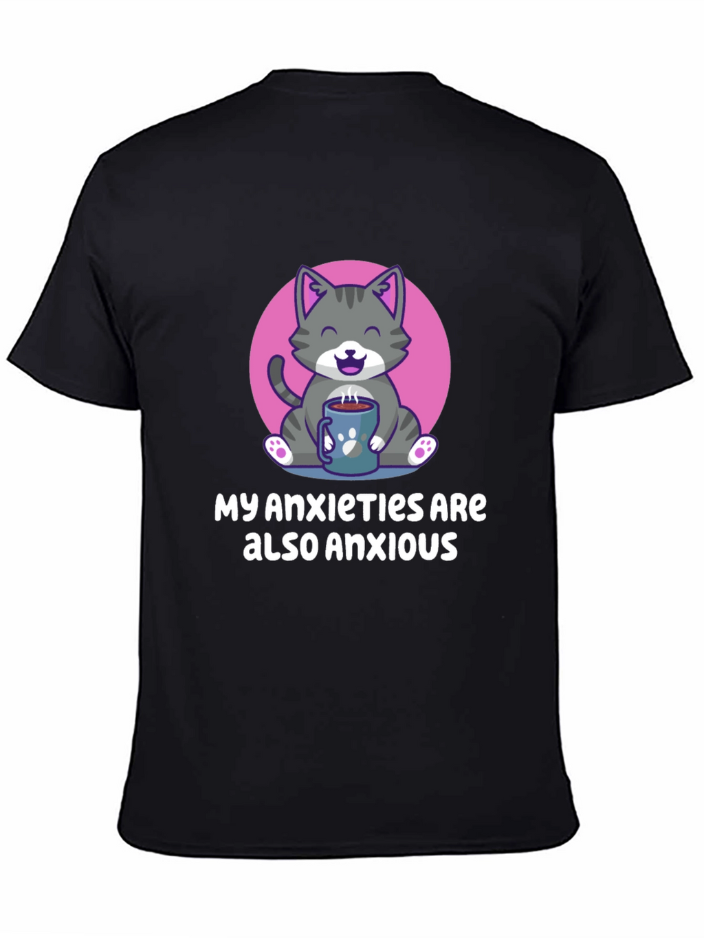 Anxious Cat T-Shirt