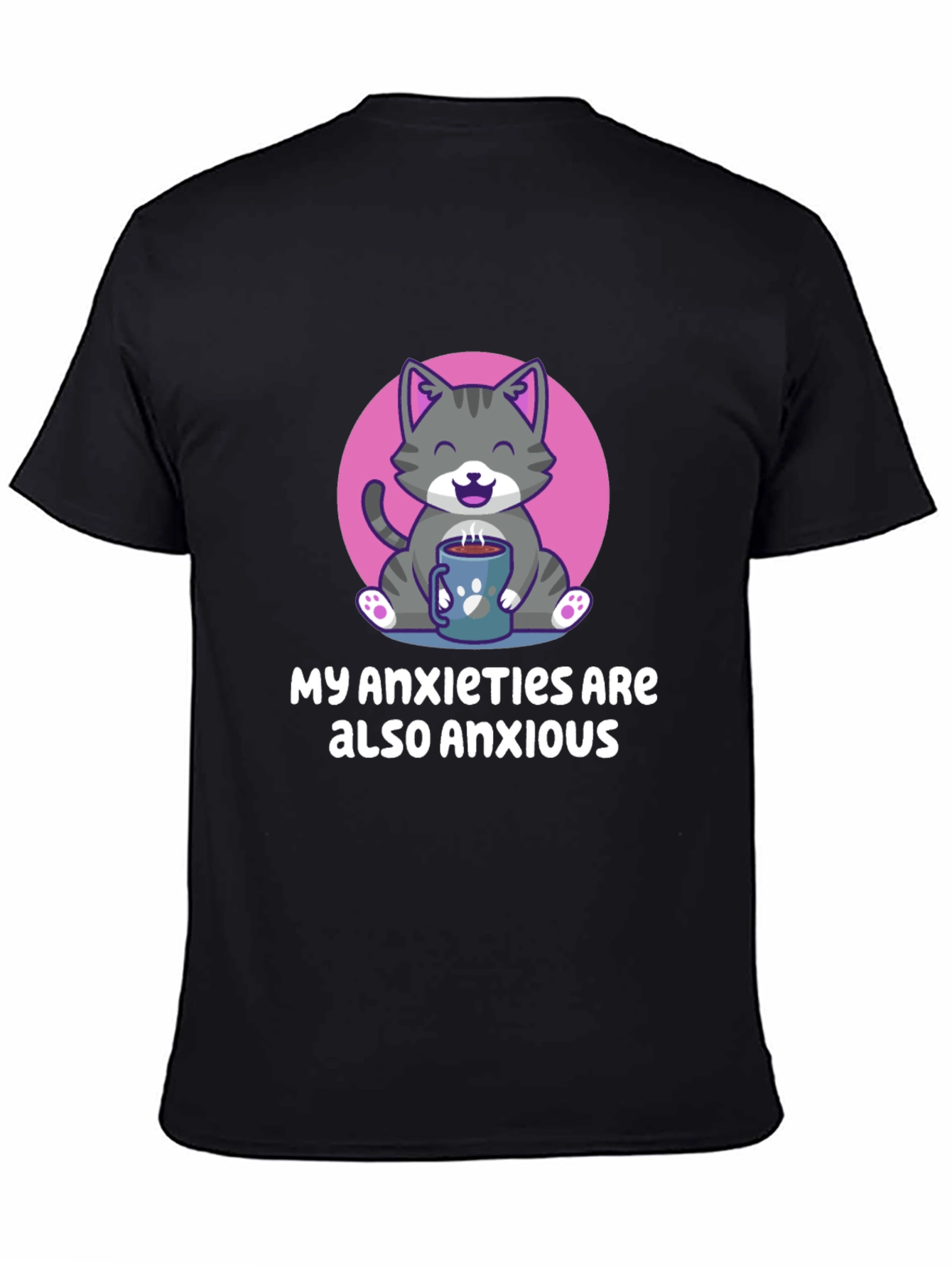 Anxious Cat T-Shirt