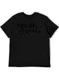 Full of Serotonin T-Shirt - Black Graphic Tee