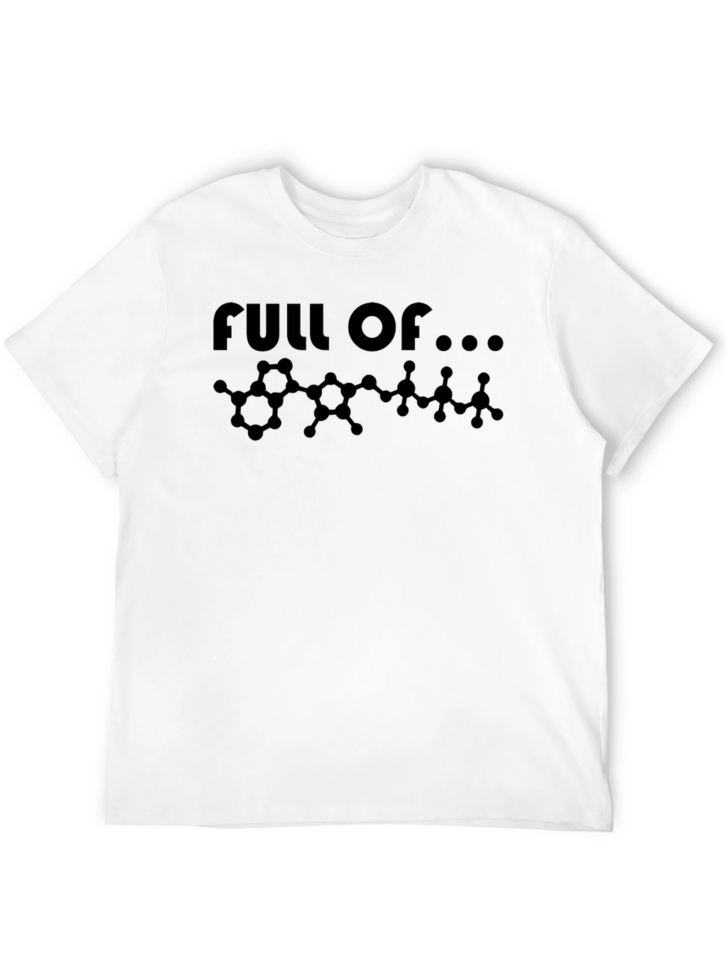 Full of Serotonin T-Shirt - Black Graphic Tee