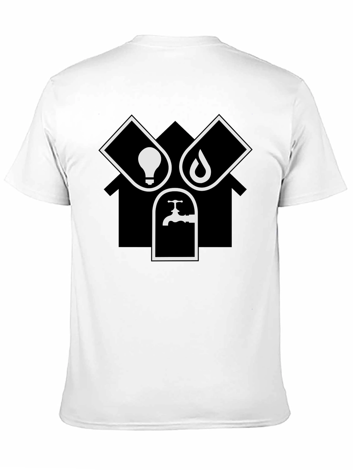 Home Services Graphic T-Shirt - Electrician Plumber Tee