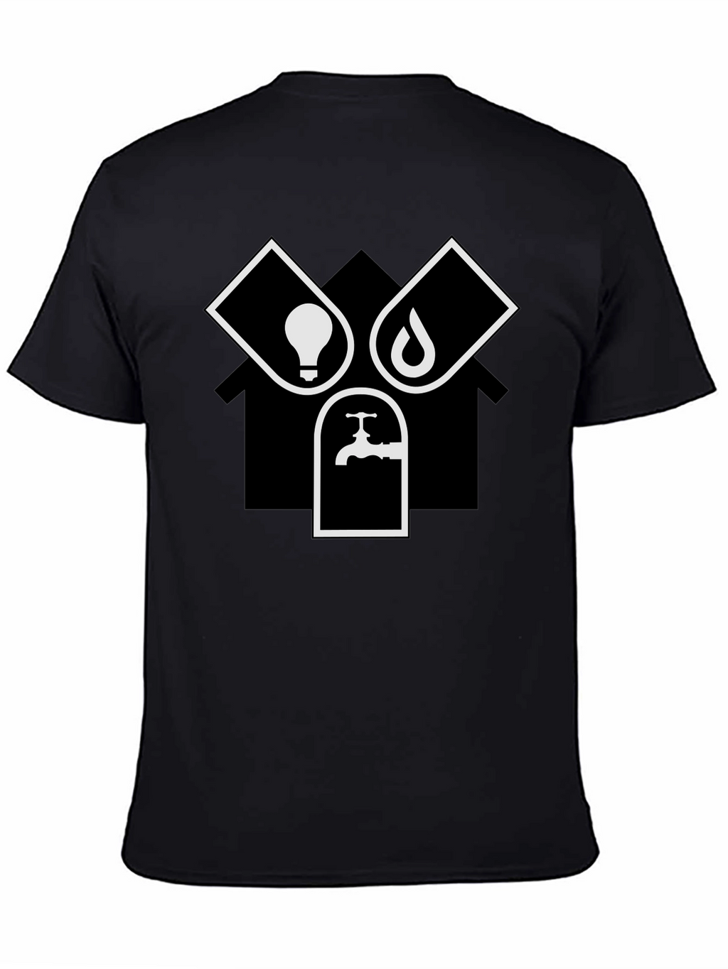 Home Services Graphic T-Shirt - Electrician Plumber Tee