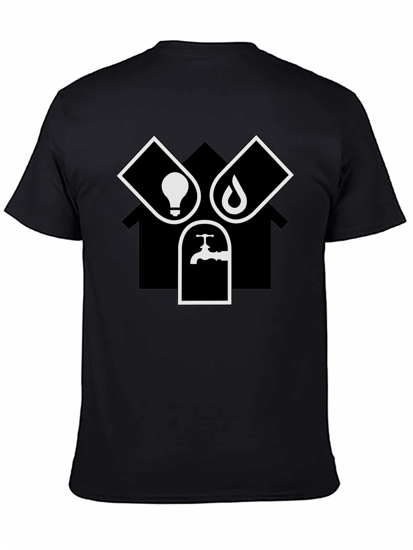 Home Services Graphic T-Shirt - Electrician Plumber Tee