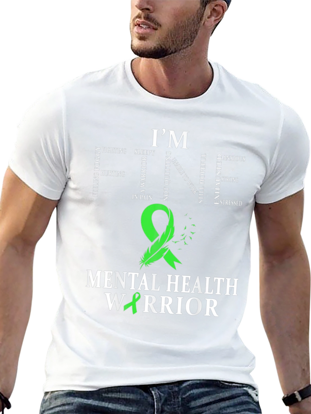 Mental Health Warrior Awareness T-Shirt
