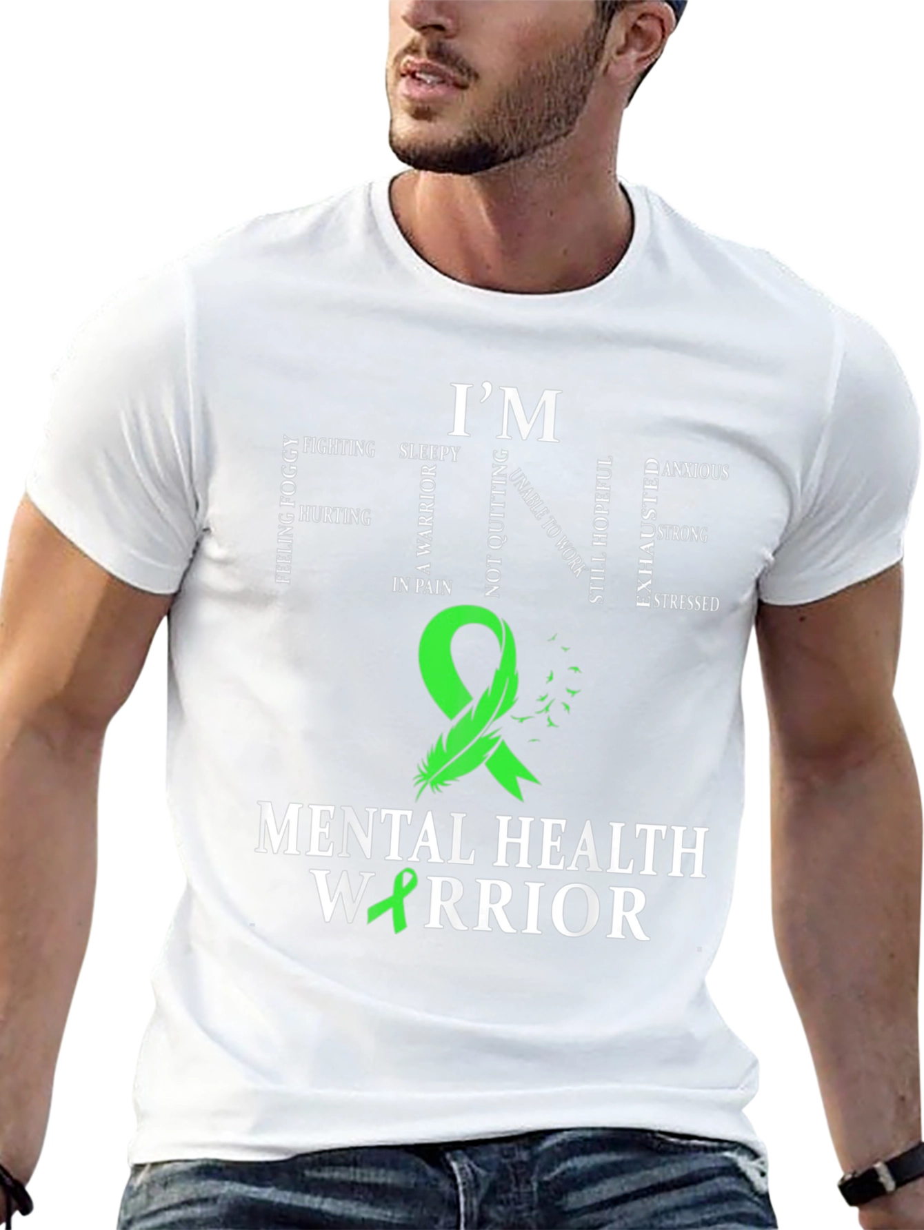 Mental Health Warrior Awareness T-Shirt