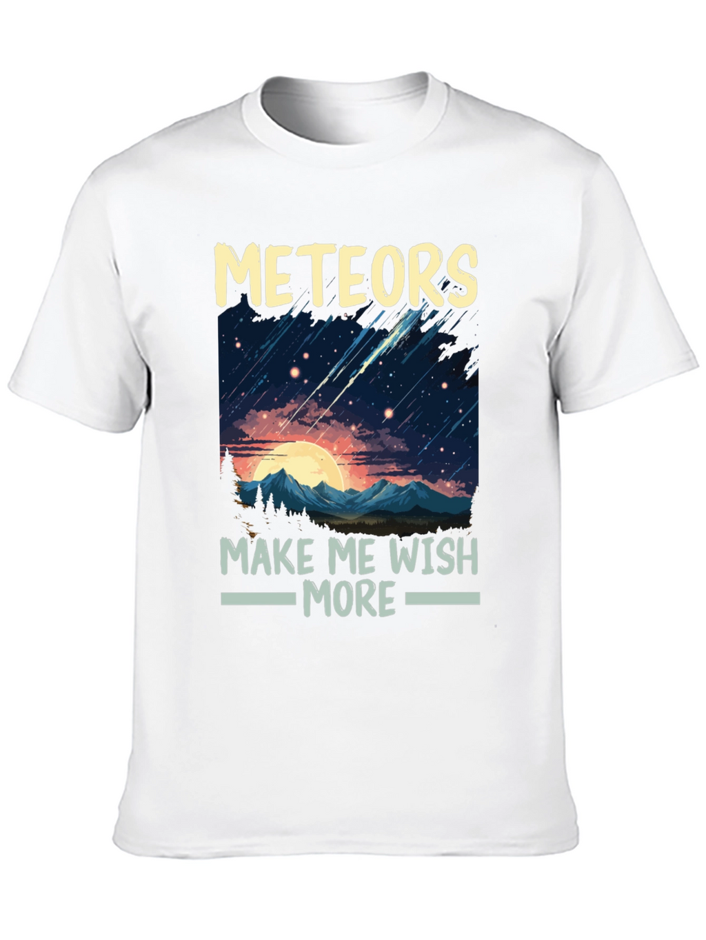 Meteors Make Me Wish More T-Shirt