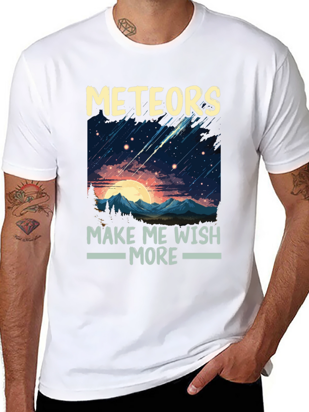 Meteors Make Me Wish More T-Shirt