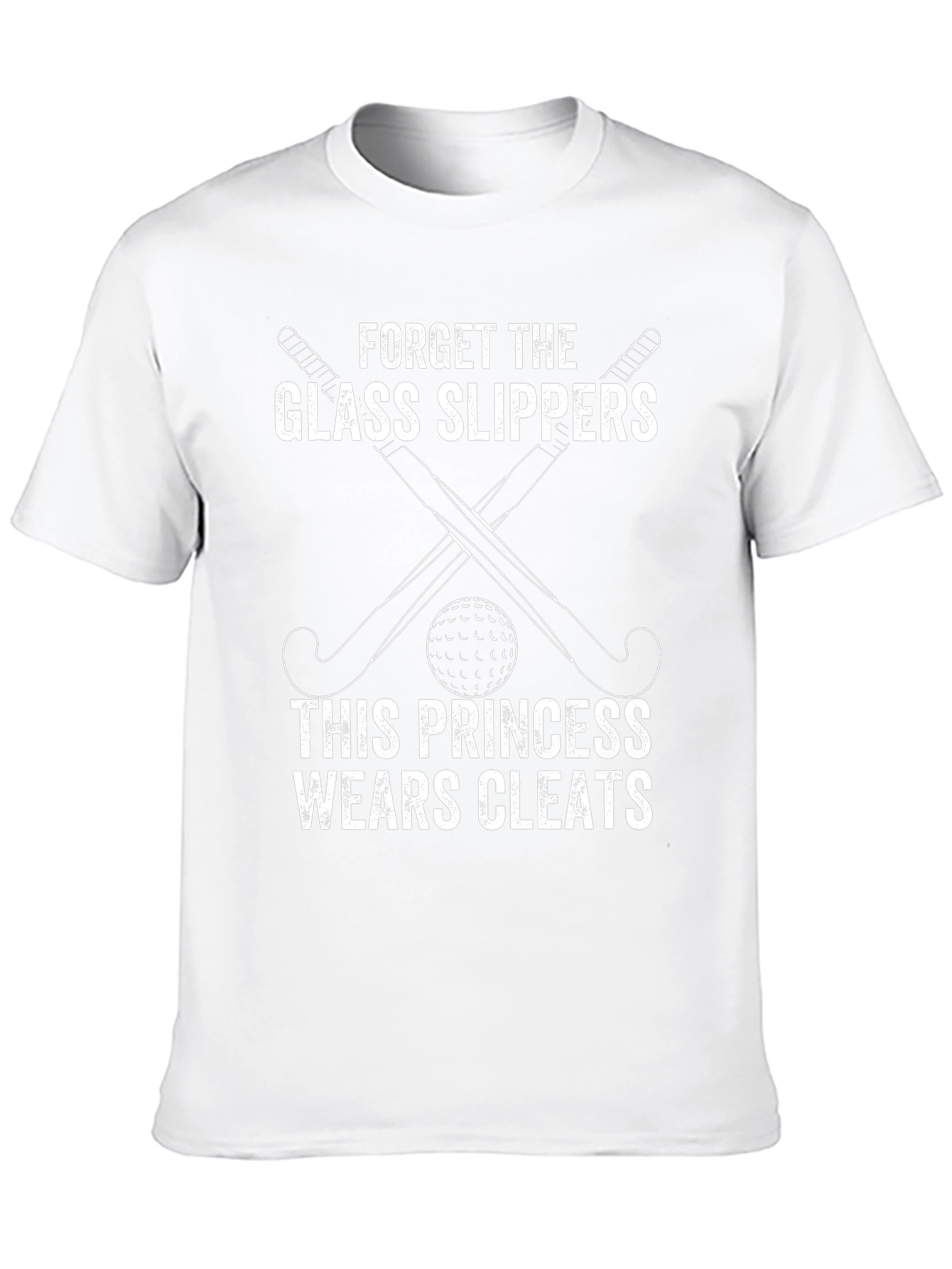 Princess Wears Cleats Black T-Shirt