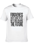 Forgiveness Enlarges The Future Black T-Shirt