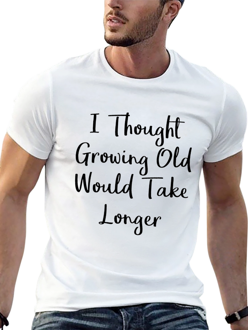 Funny Growing Old T-Shirt