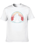 Retro Chess Piece Graphic T-Shirt
