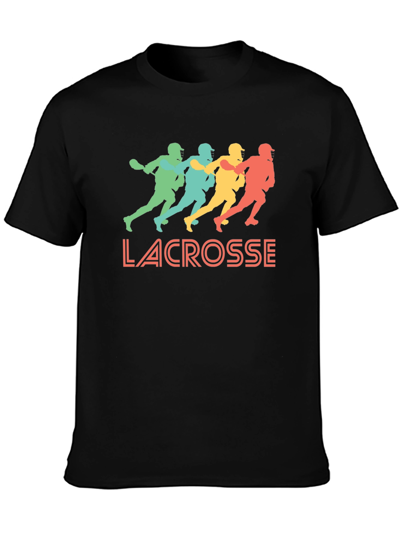 Lacrosse Players Graphic T-Shirt