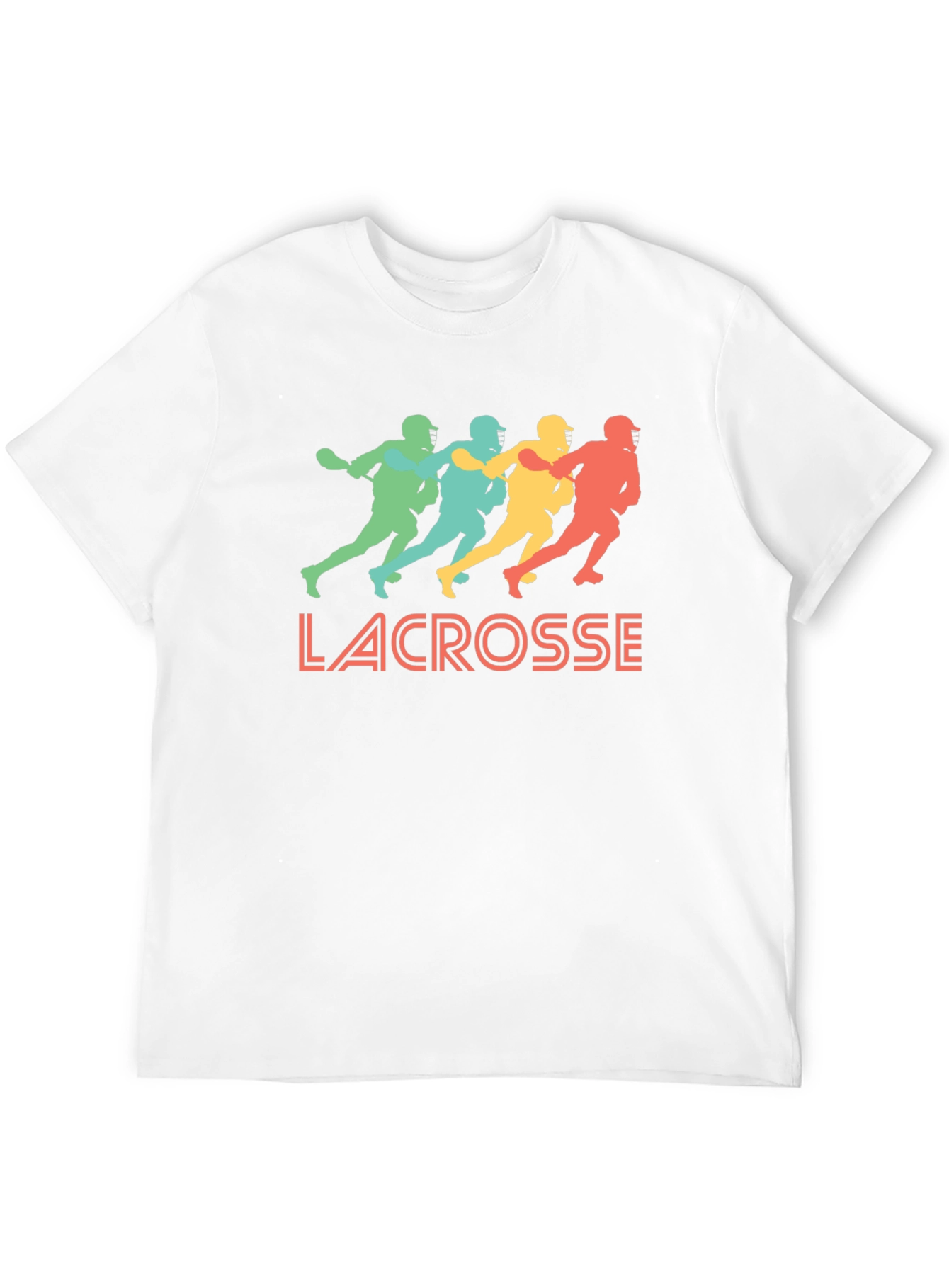 Lacrosse Players Graphic T-Shirt