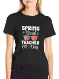 Spring Break Teacher Off-Duty Graphic Tee