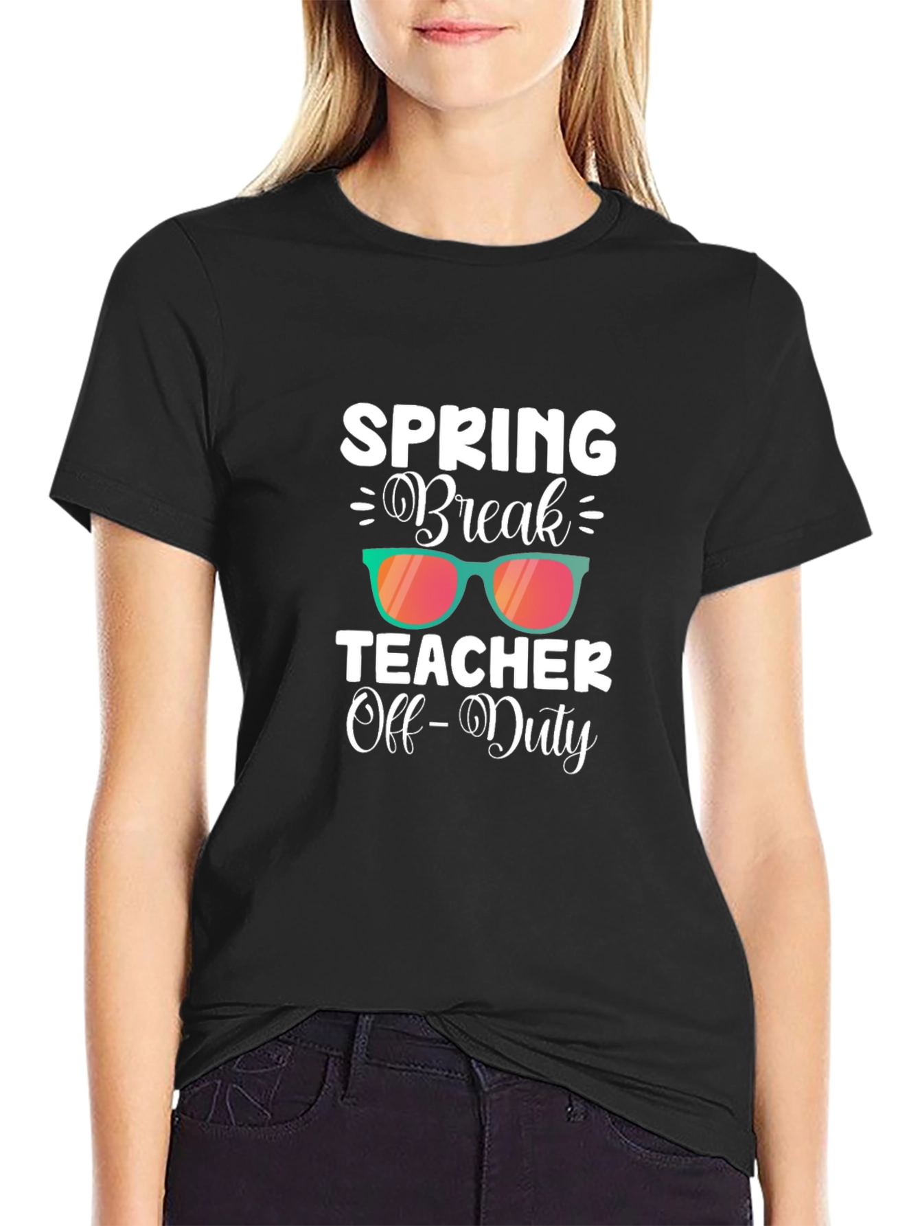 Spring Break Teacher Off-Duty Graphic Tee