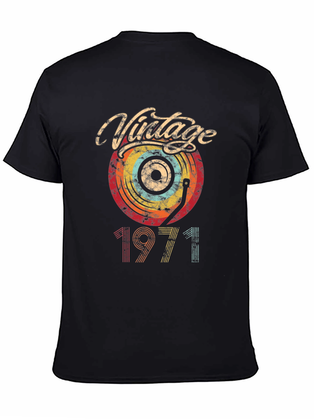 Vintage 1971 Record T-Shirt